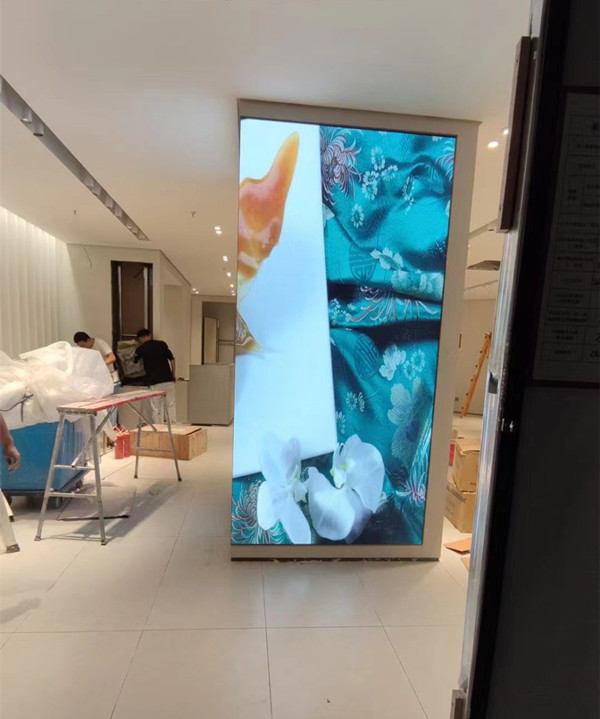 元氏商场门店转角LED显示屏